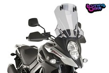 PUIG TOURING SCREEN -VISIERA SUZUKI DL650 XT V-STROM 2018 LIGHT SMOKE
