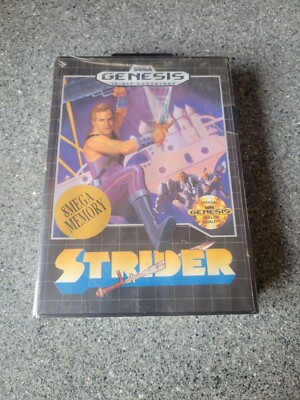 Strider (Sega Genesis 1990) Sealed Tears in Seal READ DESCRIPTION 