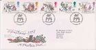 GB ROYAL MAIL FDC FIRST DAY COVER 1993 A CHRISTMAS CAROL STAMP SET BUREAU PMK