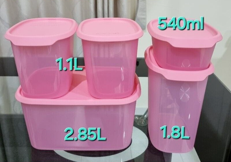 Tupperware One Touch Fresh Get It All Set New - 5 PC | eBay