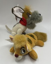 Disney Store Oliver and Company Oliver 7" Dodger Mini Bean Bag Plush Retired NWT