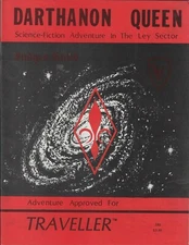 TRAVELLER  Darthanon Queen Adventure with Deck Plans 2nd Edition Judges Guild FS