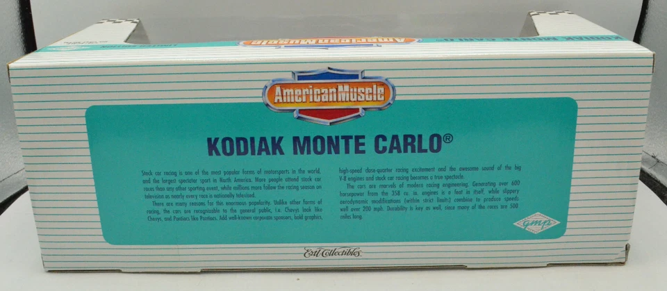 Ricky Craven #41 Kodiak Monte Carlo 1995 Ertl American Muscle1:18 Scale Die-Cast - Image 3 of 4
