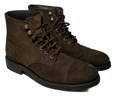 Wolverine BLVD Brown Boots Wolverine Blvd Pull-On Zip Boot Mens Brown Leather Casual  main image 4