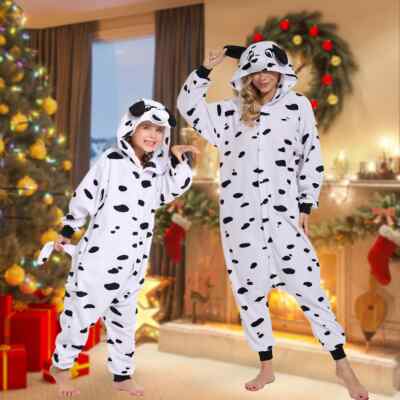 Adult Onesie Pajamas – Unisex Hooded Sleepwear, Ultra-Soft Crystal Velvet, Christmas Halloween Costume, Sizes S-XL