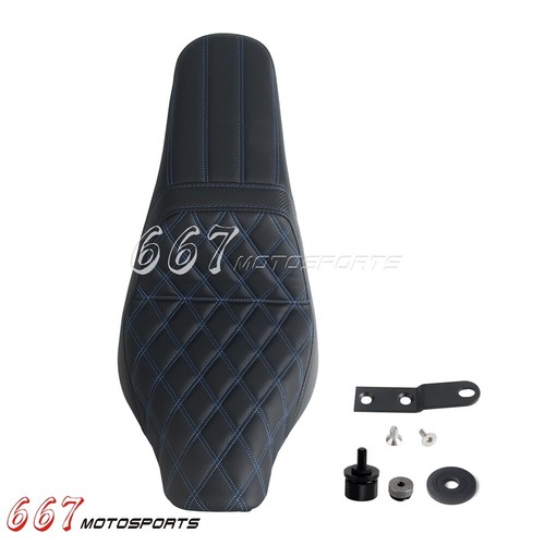Gel Pad 2-Up Seat For Harley Low Rider S FXLRS FXLRST Sport Glide FLSB 2018-2025 - Picture 4 of 7