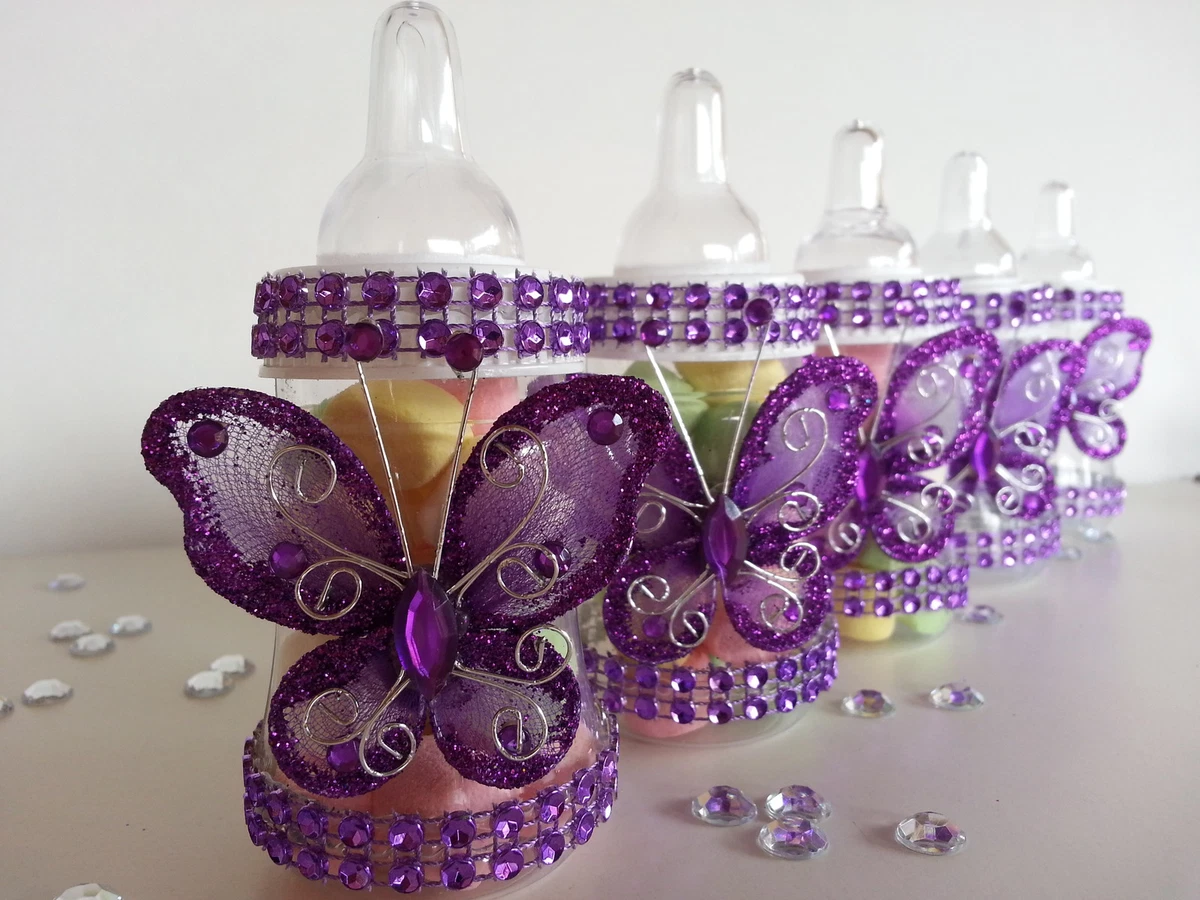 Purple baby hotsell shower favors