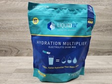 16ct Liquid IV Hydration Multiplier Electrolyte Powder LEMON LIME Exp 2026
