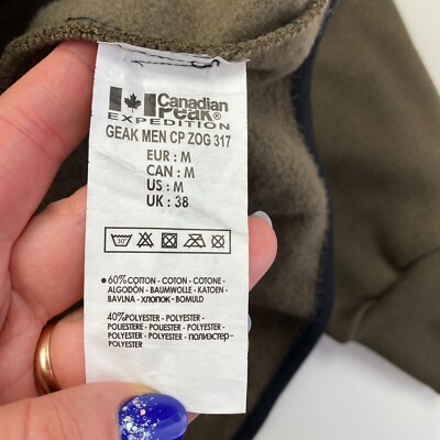 Canadian Peak Gasikeak Men - Felpa Uomo Cappuccio E Tasche