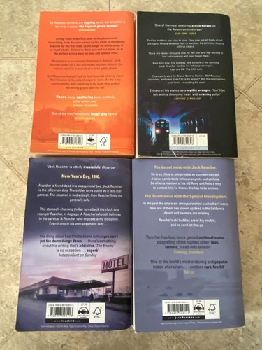Lee Child Jack Reacher x 4 Book Bundle (Crime & Thriller) - Picture 4 of 4