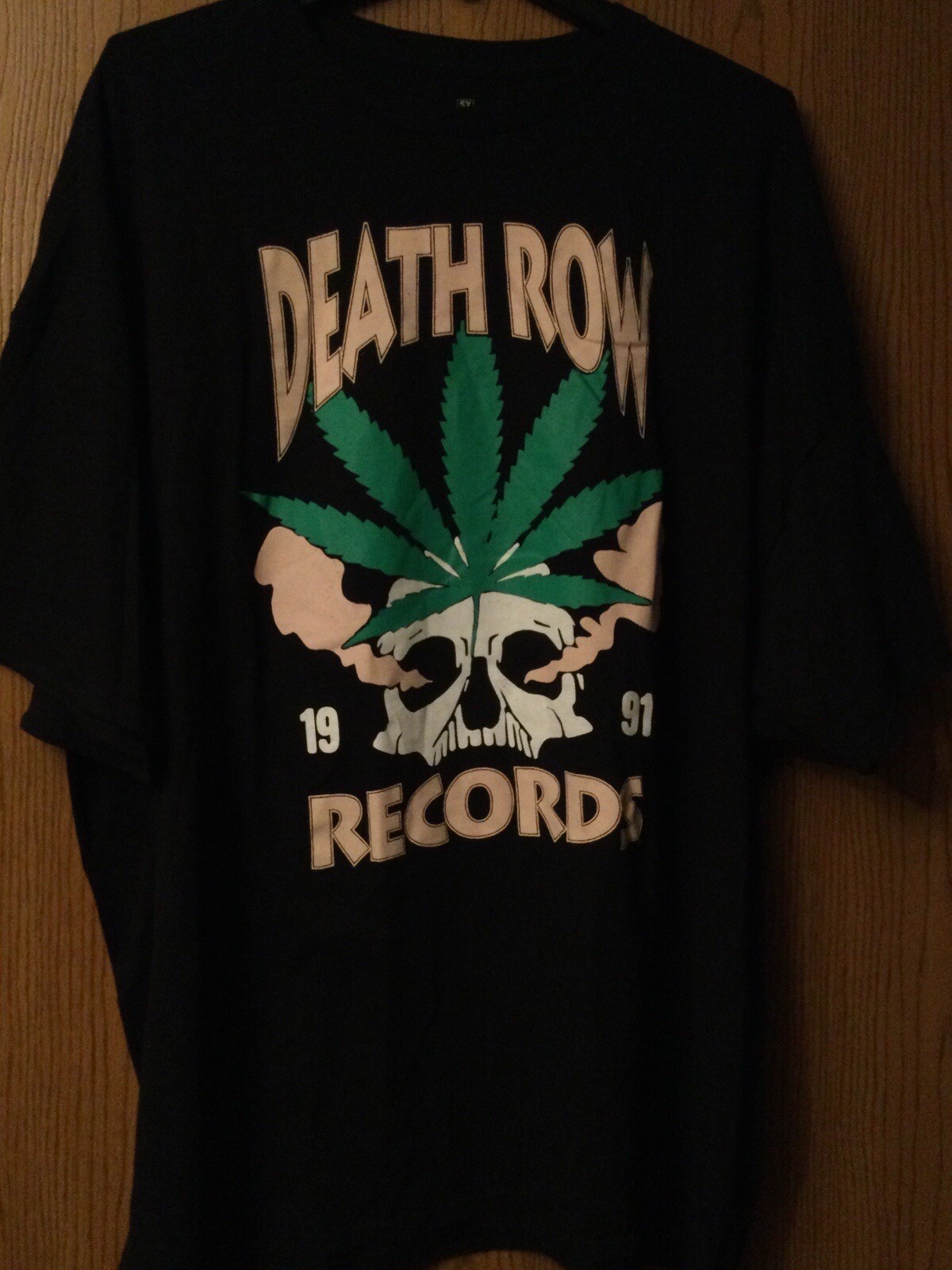 FILA Death Row Records 1991 Camicia nera 2022 5X braccio della morte