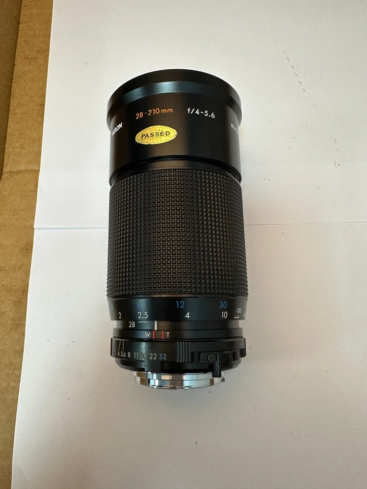 Kiron 28-210mm f/4 Macro MC Zoom Lens For Minolta MD Lens - Image 2 of 4