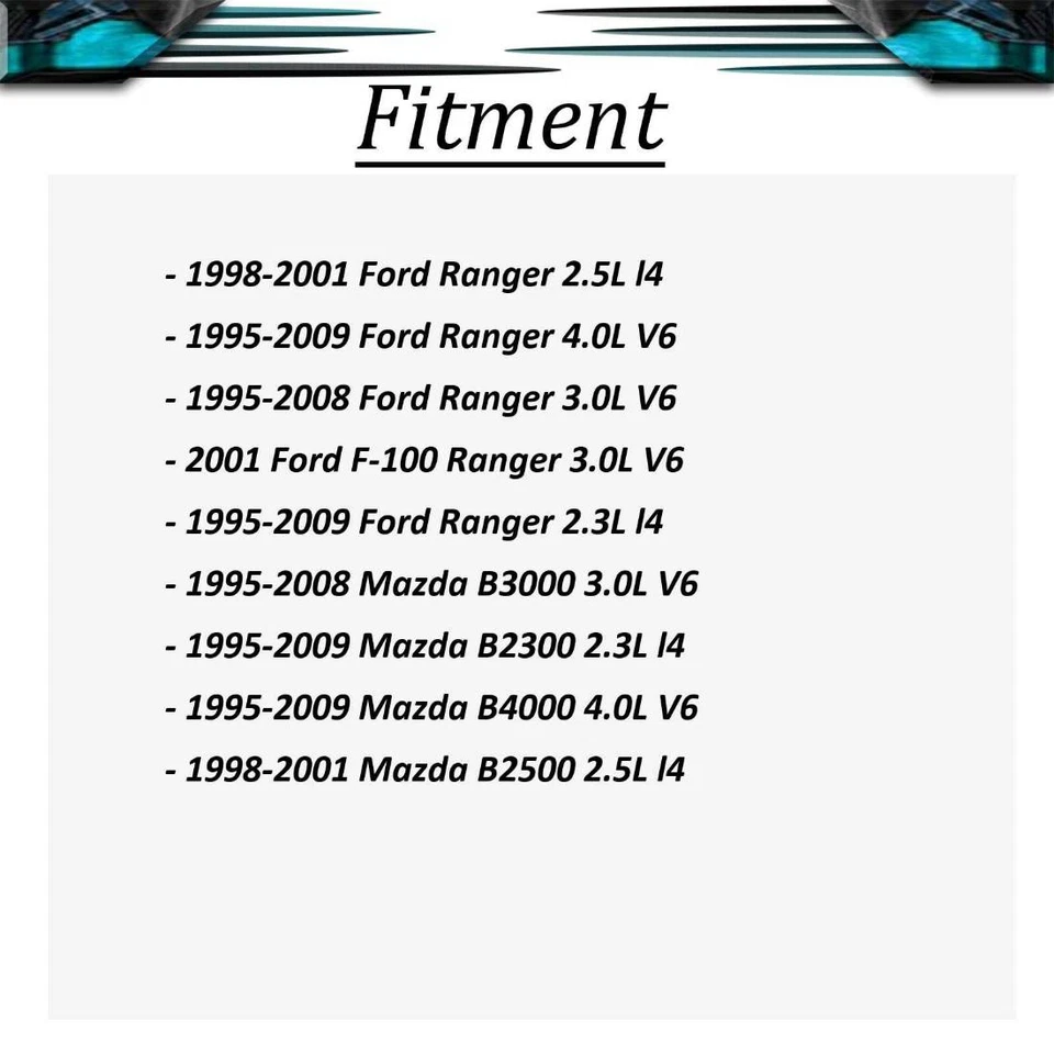 Kit de herrajes de freno de tambor trasero para Ford Ranger 1998-2001 Ford F-100 Ranger 2001 Foto 2 de 3