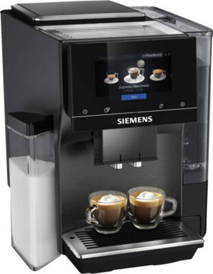 Siemens EQ700 TQ707DF5 topTeam Kaffeevollautomat - Dark Inox