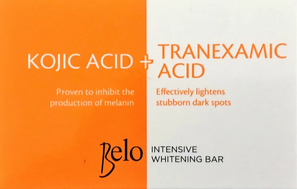Belo Kojic Acid & Tranexamic Acid Intensive Lightening & Brightening Bar 65g x 3