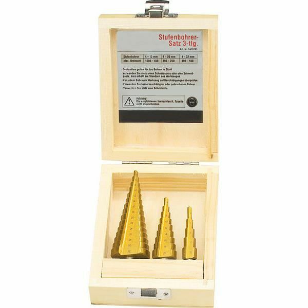 Forets TiN HSS Westfalia 767137 pour perçage précis en atelier et rénovation maison