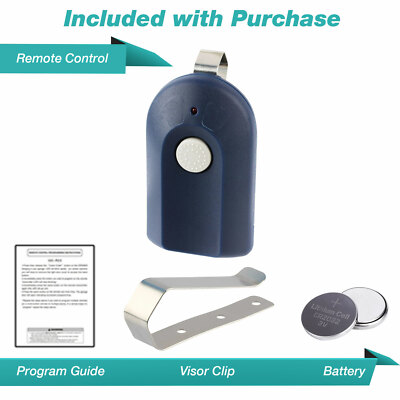 #ad #ad For Genie Garage Door Visor Remote Opener Intellicode ACSCTG Type 1 GIT 1 Blue $9.95