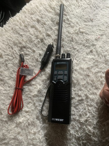 Cobra HH50WXST 40 Channel Handheld Cb Radio. Used 1 Time!! With NOAA. Super Nice - Photo 4/20
