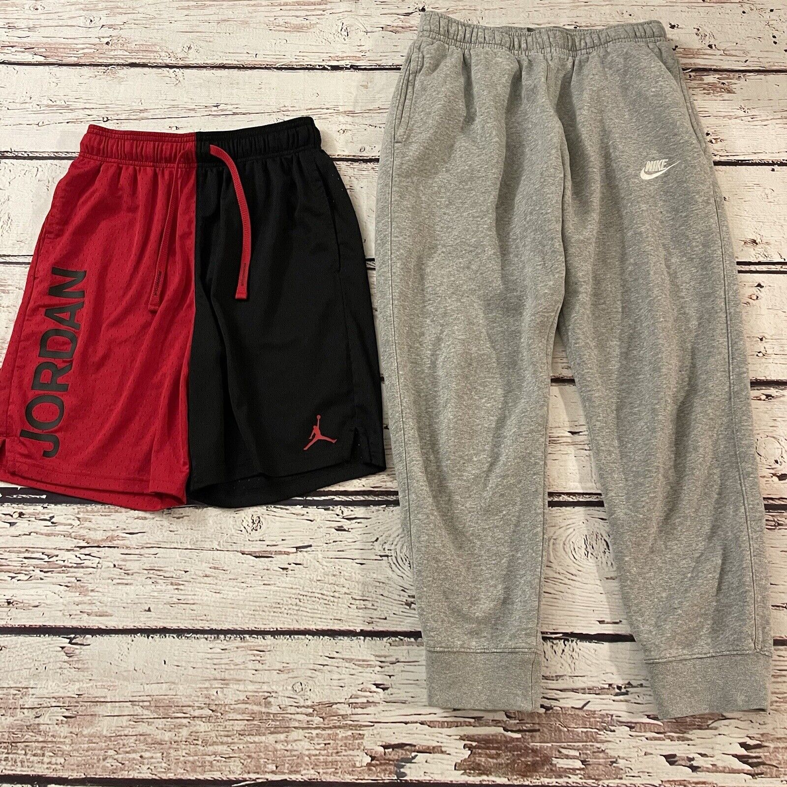 Jordan Dri-FIT Sport Mesh Shorts Size Medium Red … - image 1