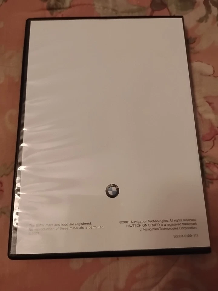 NAVTEQ BMW ON-BOARD NAVIGATION - California/Nevada DIG. ROAD MAP CD-ROM 2000.1 - Image 4 of 4