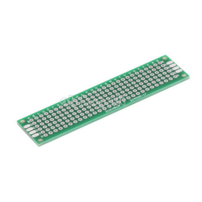10 Stück doppelseitige Prototyp Leiterplatte verzinnt Universal Brotschneidebrett 2x8cm 20mmx80mm FR4