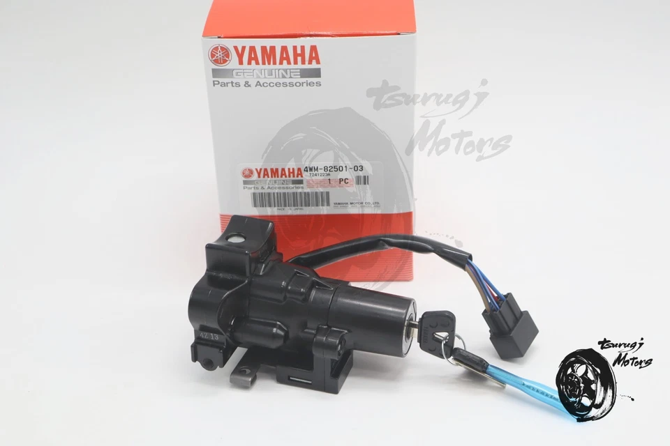 INTERRUPTOR DE ENCENDIDO ORIGINAL YAMAHA 01-03 XV1600 ROAD STAR SILVERADO 4WM-82501-03-00 Foto 3 de 4