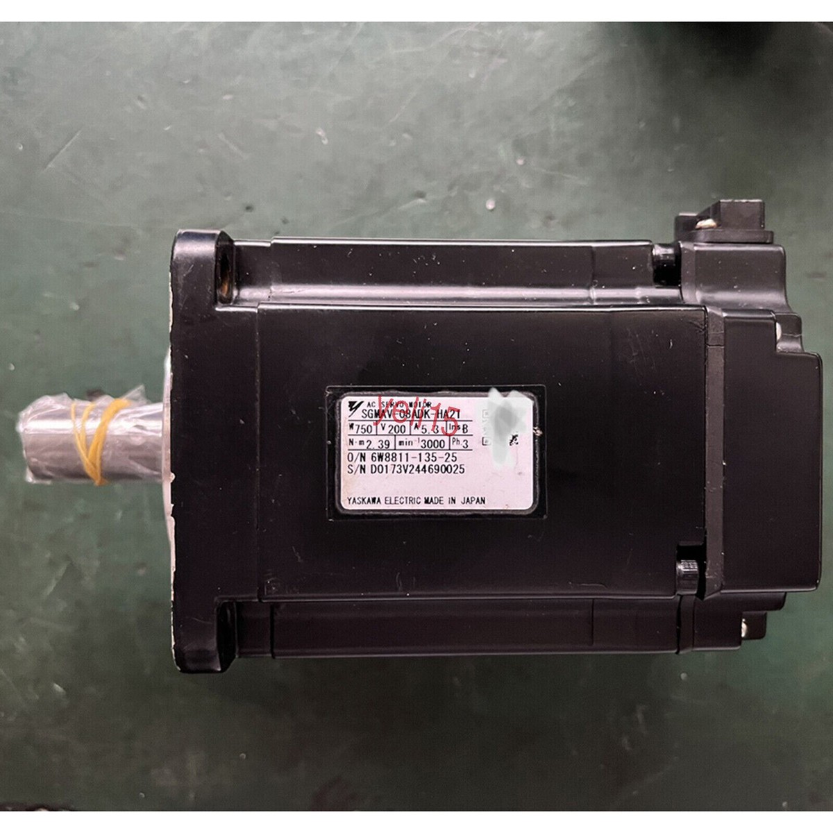 YASKAWA SGMAV-08ADAK1 AC Servo Motor - México
