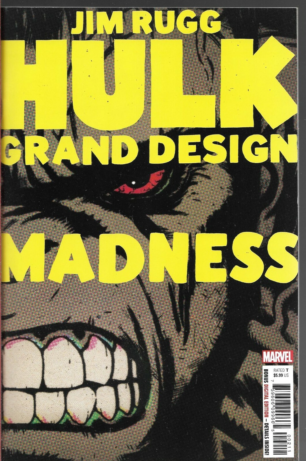 HULK - GRAND DESIGN - MADNESS (2022) #1 - New Bagged (S)