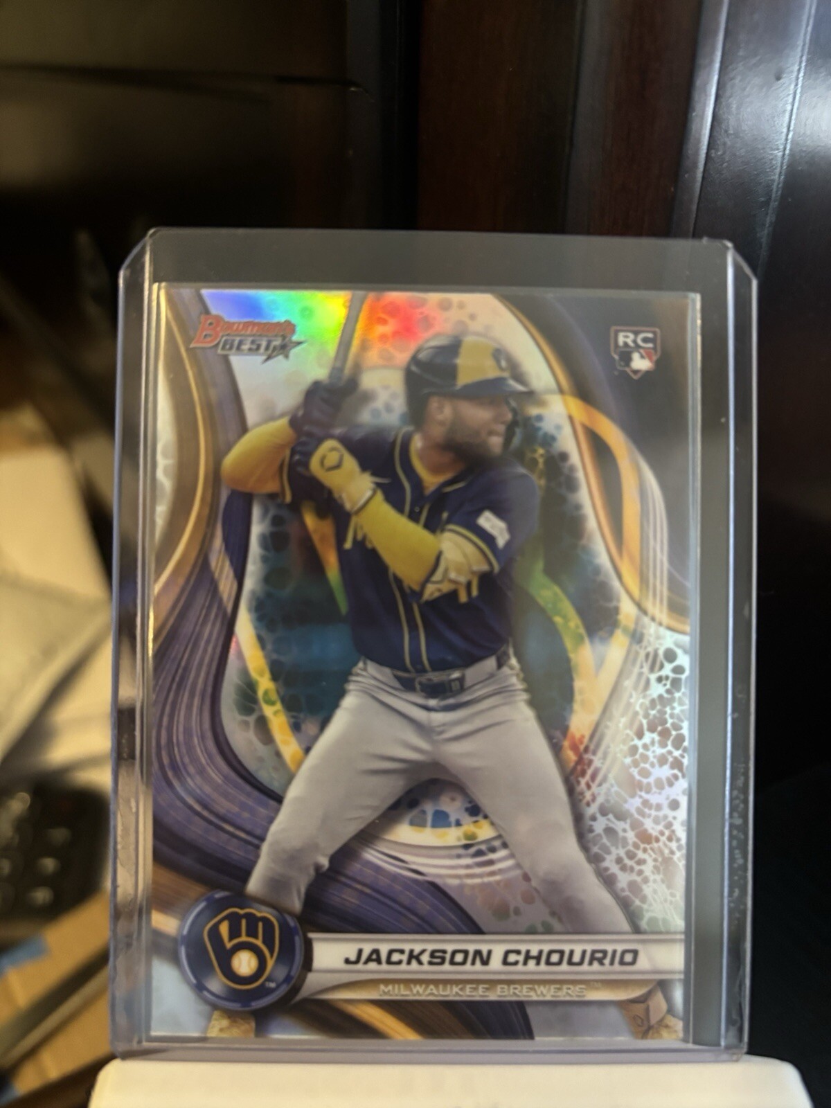 2024 Bowman's Best - Jackson Chourio #38 Refractor (RC)