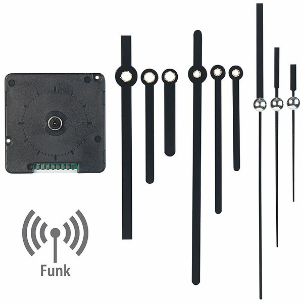 St. Leonhard Funk-Quarz-Uhrwerk Mit 3 Zeigersets FüR Selbstgestaltete Uhren-image
