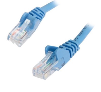 Belkin A3L791-06-BLU-S CAT5e Snagless Patch Cable Cord RJ45M/RJ45M Male-Male 6FT