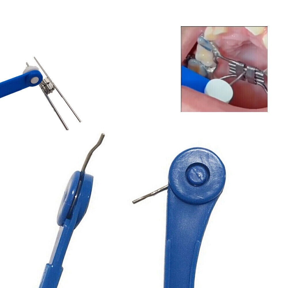 2 Pcs Dental Orthodontic Expander Frame Tool Swivel Keys Expansion