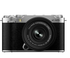 FUJIFILM X-M5 XC15-45mm Lens Kit Silver Japanese-English bilingual model