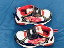 Disney Fit Disney Pixar Cars Lightning McQueen Light Up Shoes Toddler Size 6