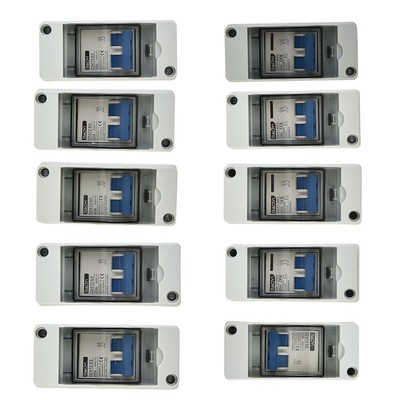 Box Mini Circuit Breaker Photovoltaic Solar 2-pole 2P 10A/16A/32A/50A/63A