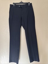 Men's APT 9 Slim Fit Black Dress Pant, 30x31