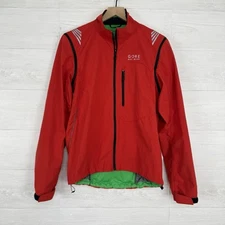 Gore Bike Wear Men’s Windstopper Active Shell Full Zip Jacket Cycling Medium