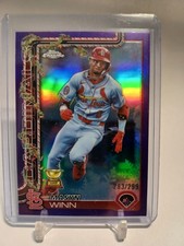 2025 Topps Holiday Chrome Masyn Winn #HC193 - Purple /299