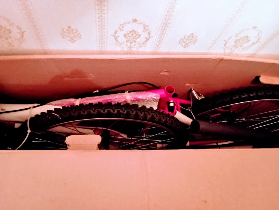 BICICLETA DE MONTAÑA PLEGABLE MARLBORO/FUJI, CUADRO DE 20", RUEDAS DE 26", 15 VELOCIDADES SHIMANO, COMO NUEVA/NUEVA Foto 2 de 4