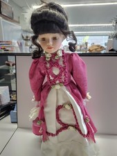 Rose Porcelain Doll No Tag Number 2-5000 On Back Of Neck