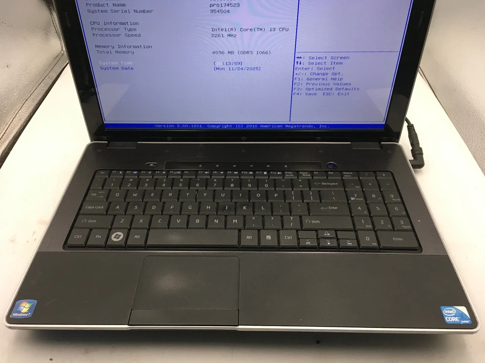 NEXLINK SP15 UMA - BOOTS TO BIOS - INTEL I3 2661 - 4GB RAM - 15" - READ DESC -BB - Image 3 of 4