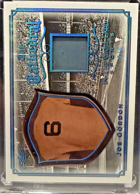 HOF JOE GORDON RELIC PATCH 2022 LEAF IN THE GAME USED THE CATHEDRAL YANKEES 2/5