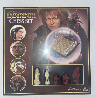River Horse Jim Henson's Labyrinth: Chess Set NEW SEALED