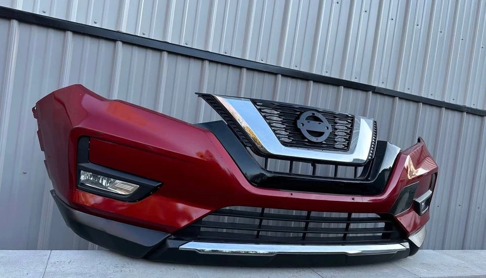 !!️SIN ENVÍO!!️ PARACHOQUES DELANTERO NISSAN ROGUE ROJO METÁLICO 2017 2018 2019 2020 Foto 3 de 3