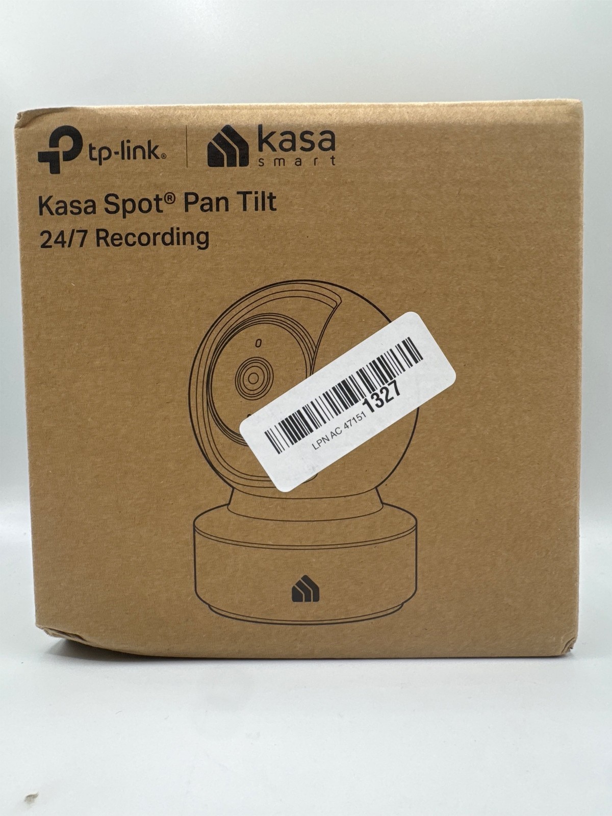 Kasa 1080p Indoor Pan/Tilt Wired Security Camera - Works as a Baby & Pet Monitor