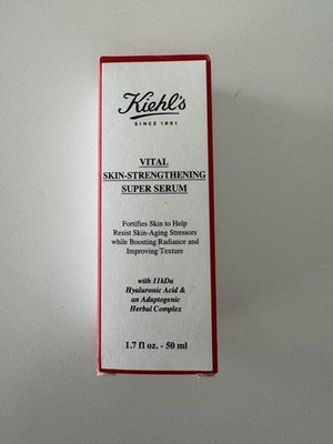 New Kiehl's Vital Skin-Strengthening Super Serum-1.7 fl oz-MSRP $95 Great Deal!