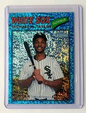 2025 Topps Heritage - Michael A. Taylor #45 Light Blue Sparkle