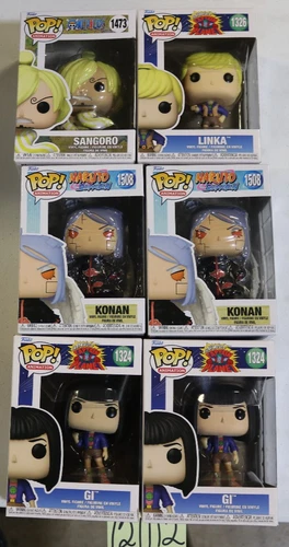 FUNKO POP LOT BARGAIN PIECE LOT OF 6 ANIMATION POPS     (121112)
