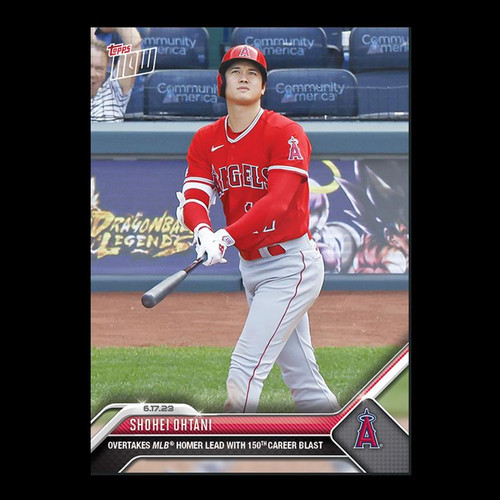 Shohei Ohtani - 2023 MLB Topps Now Card 455 - Print Run: 7279 Angels