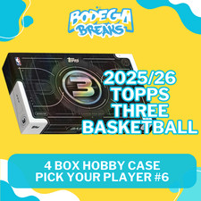 Aaron Gordon - 2025/26 Topps Three Basketball - 4 Box Hobby Case Break #6